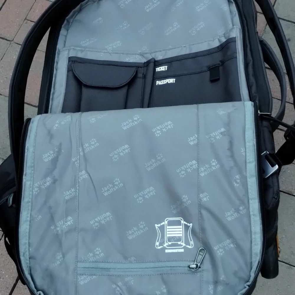 Jack Wolfskin luggage TRT Rail 90 40 check in and carry on baggage Suitcase